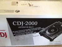 2x PIONEER CDJ 2000 & 1x DJM 2000 MIXER DJ PACKAGE + PIONEER HDJ 2000 HEADPHONE....$ 2800USD