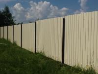 Заборы из "Евроштакетника", профнастила.