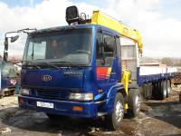 Продам грузовик КИА ГРАНТО 2002 г.в., с краном-манипулятором, грузоподъемность 25 тонн
