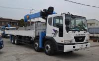 Кран Манипулятор Daewoo Novus 8х4. Dongyang Ss2725LB